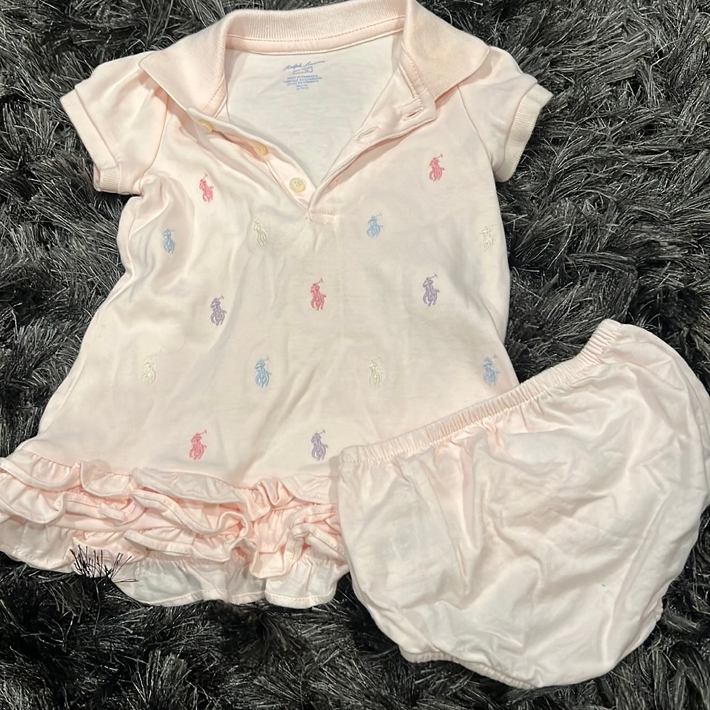 Ralph Lauren polo pink dress